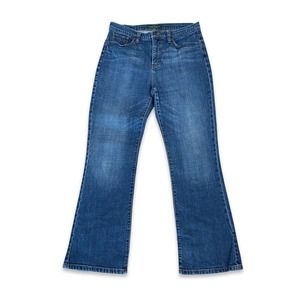 LRL Lauren Jeans Co Ralph 8 Stretch Boot Cut Blue Denim 31 x 30